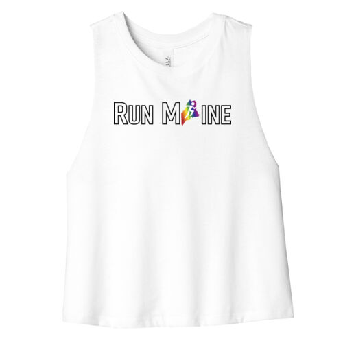 Women's Racerback Cropped Tank 2 (Pride) Thumbnail